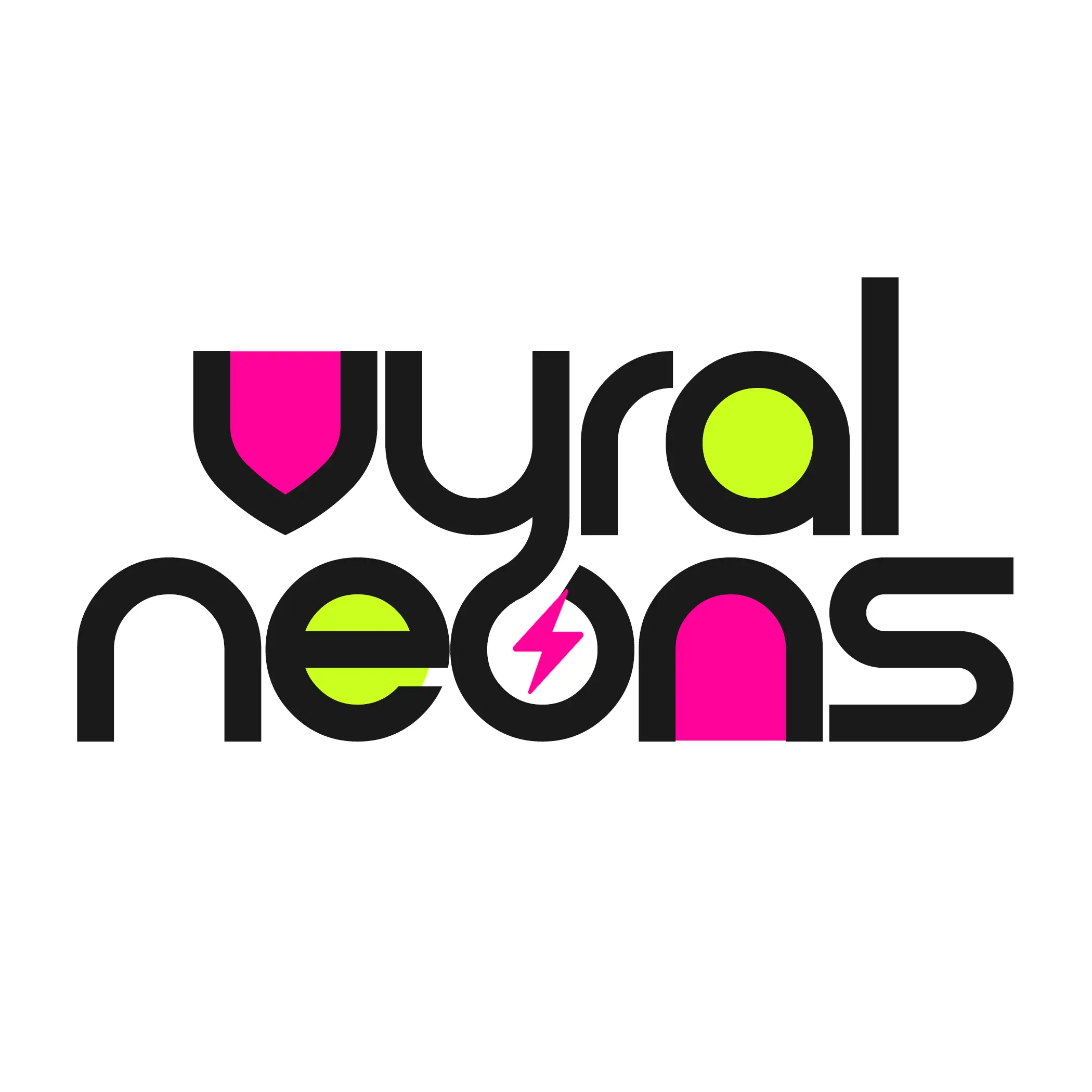 vyral neons logo custom neon signs
